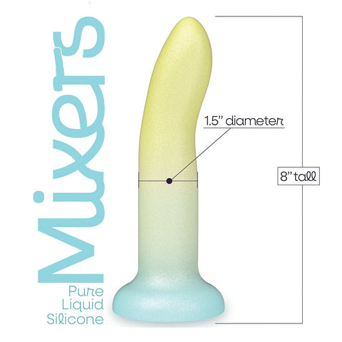 Mixers Lime Rickey 20.3 cm Silicone Dildo by Icon Brands