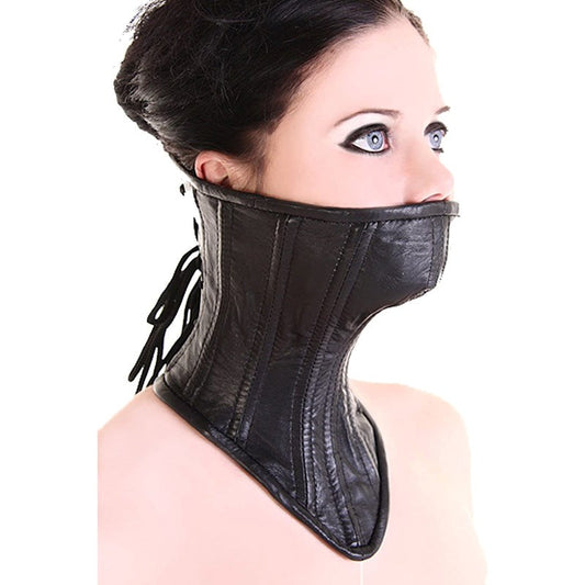 Neck Corset Neck Corsage Lamb Leather - Unclassified