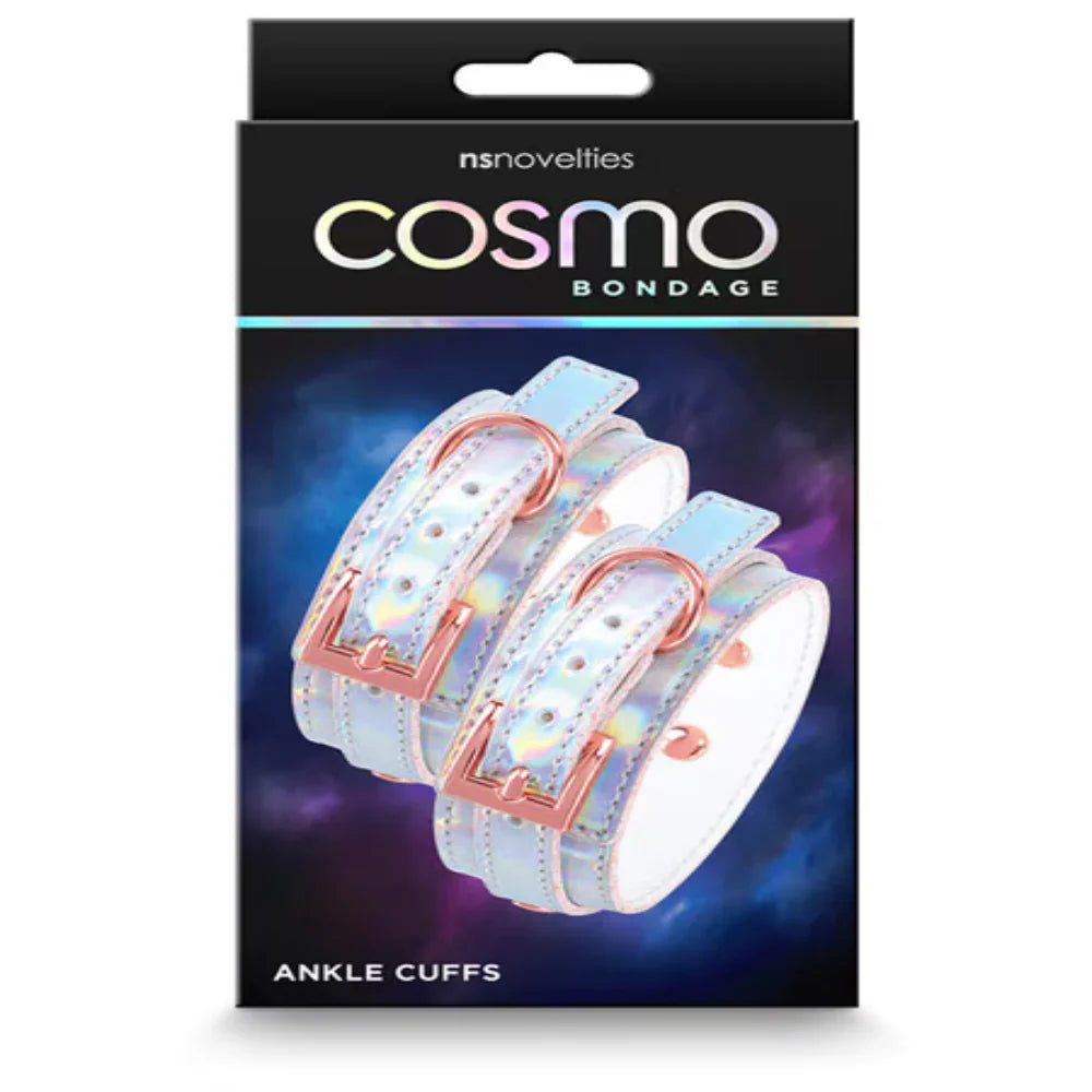 NS Novelties Cosmo Bondage Ankle Cuffs - - Cuffs And Restraints