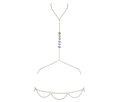 Orion Cottelli Womens Sexy Body Chain Gold - Her Fetish