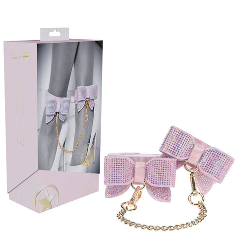 Parisian-Inspired Bondage Leg Cuffs - Adjustable, Versatile, Chic - Cuffs and Restraints