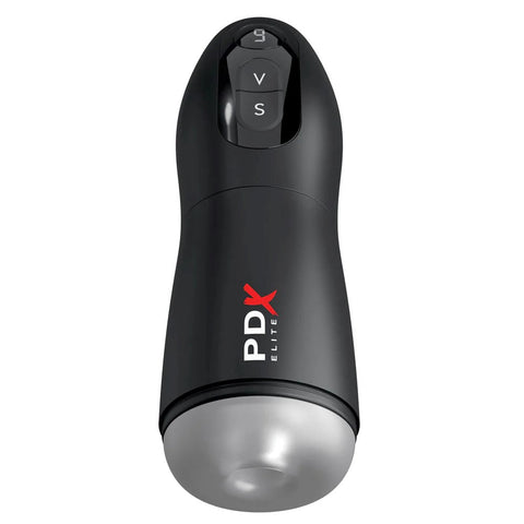 PDX Elite Suck-O-Matic Vibrating Male Masturbator - Realistic Butts And Vaginas