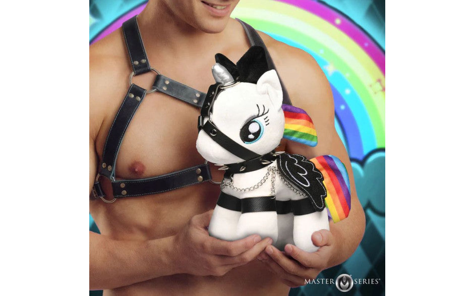 XR Brands Raven Plum Bondage Play Sex Pony - Party Gifts and Novelties
