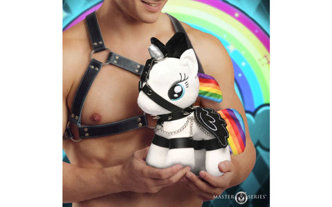 XR Brands Raven Plum Bondage Play Sex Pony - Party Gifts and Novelties