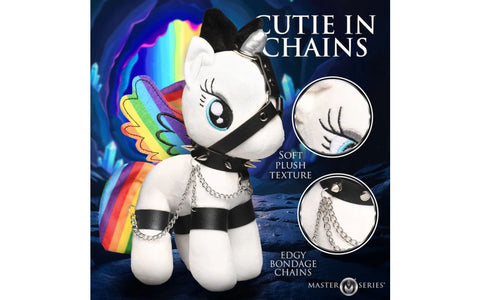 XR Brands Raven Plum Bondage Play Sex Pony - Party Gifts and Novelties