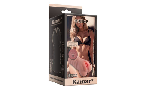 Xise Ramar Realistic Vibrating Anal Vaginal Masturbator - Masturbators and Strokers