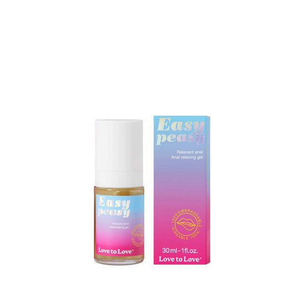LOVE TO LOVE Easy Peasy Anal Relaxing Gel - - Anal Lubes