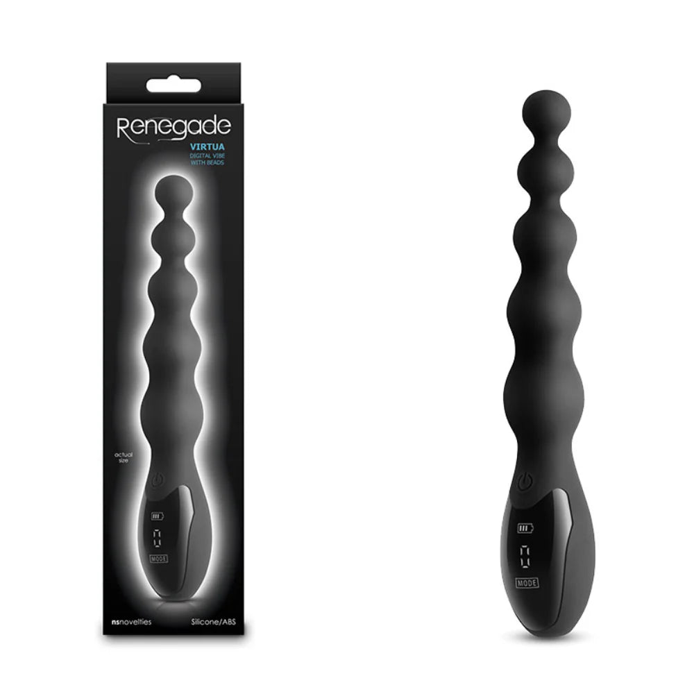 Renegade Virtua USB Rechargeable Anal Vibrator - - Anal Beads and Balls