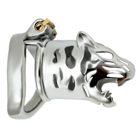 Ridem Tiger Silver Cock Cage - Male Chastity