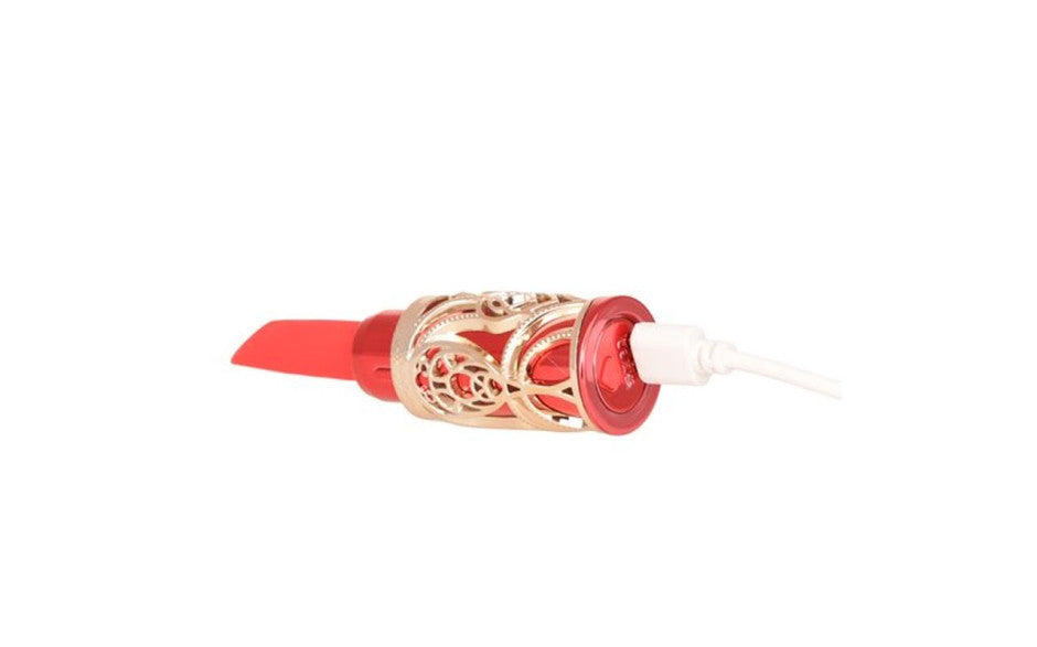 BMS Factory Ruby Kiss 4 In 1 Lipstick Vibrator - Bullet Vibrators