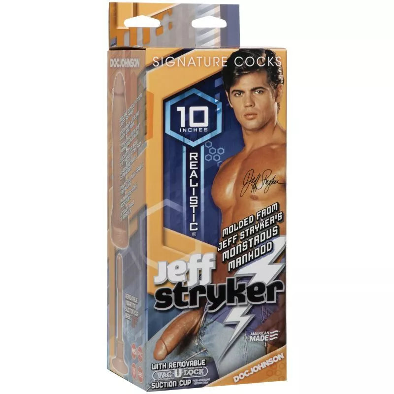 Signature Cocks Jeff Stryker Realistic Cock Vanilla - - Realistic Dildos