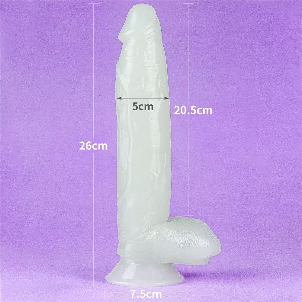 Lovetoy Lumino Play Realistic Dong 10 Inch - - Realistic Dildos