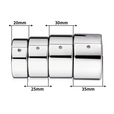 Scrotum Ring Pendant Weight For Male Delay - Steel Sex Toys