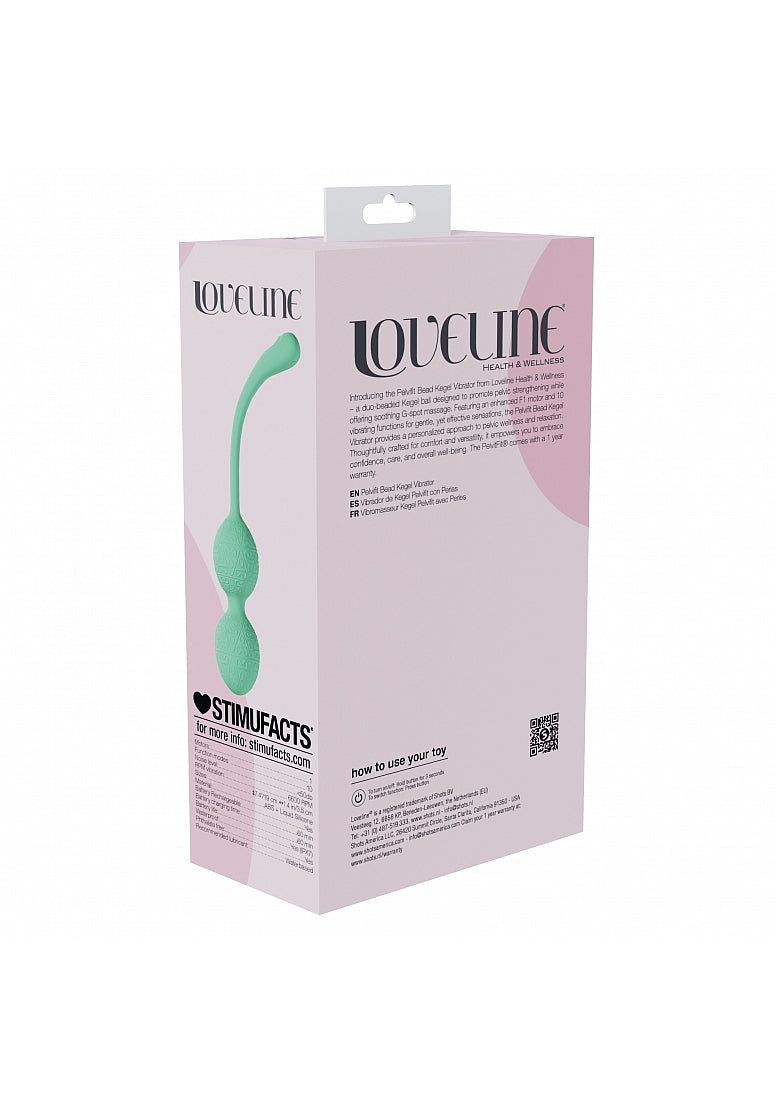 Shots Loveline PelviFit Beads 10 Speed Kegel Vibrator - Love Eggs and Kegel Exercisers