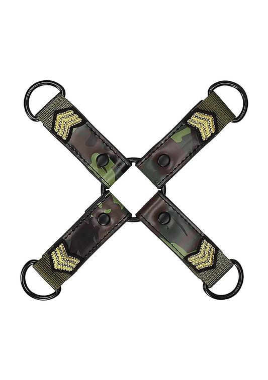 Shots Toys Army Theme Bondage Hogtie Connector - Cuffs And Restraints