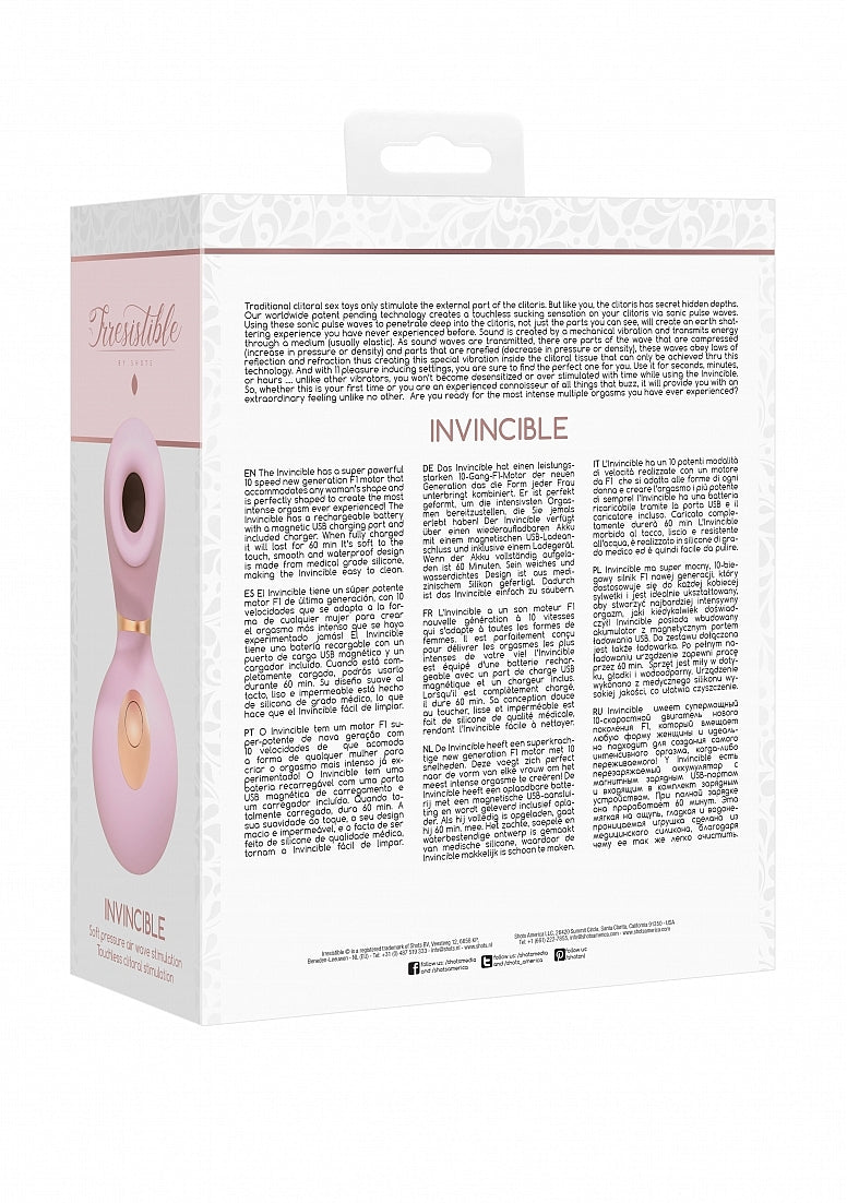 Shots Toys Irresistible Delight Multi Function Clitoral Vibe - - Clit Ticklers and Pulsators