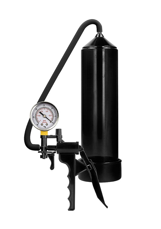 Shots Pumped Elite Beginner Penis Pump with PSI Gauge - Penis Pumps And Stretchers