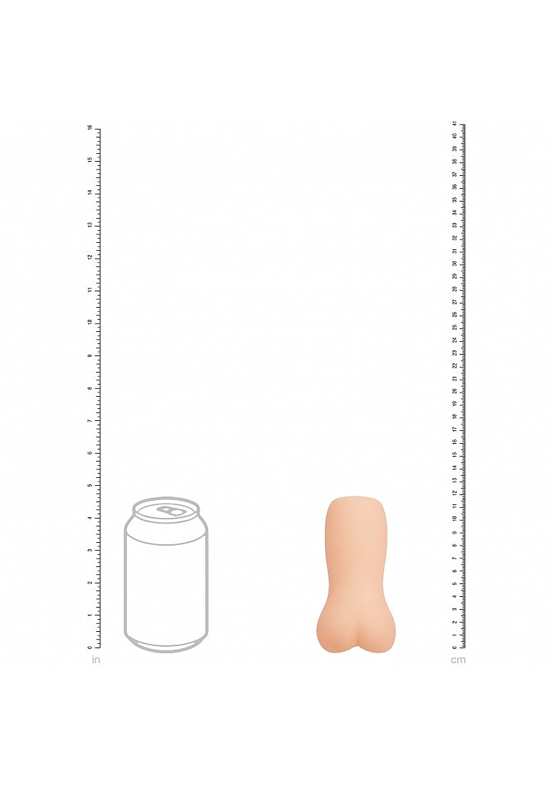 Shots Xkin RAW Backline Realistic Butt Stroker - - Masturbators and Strokers