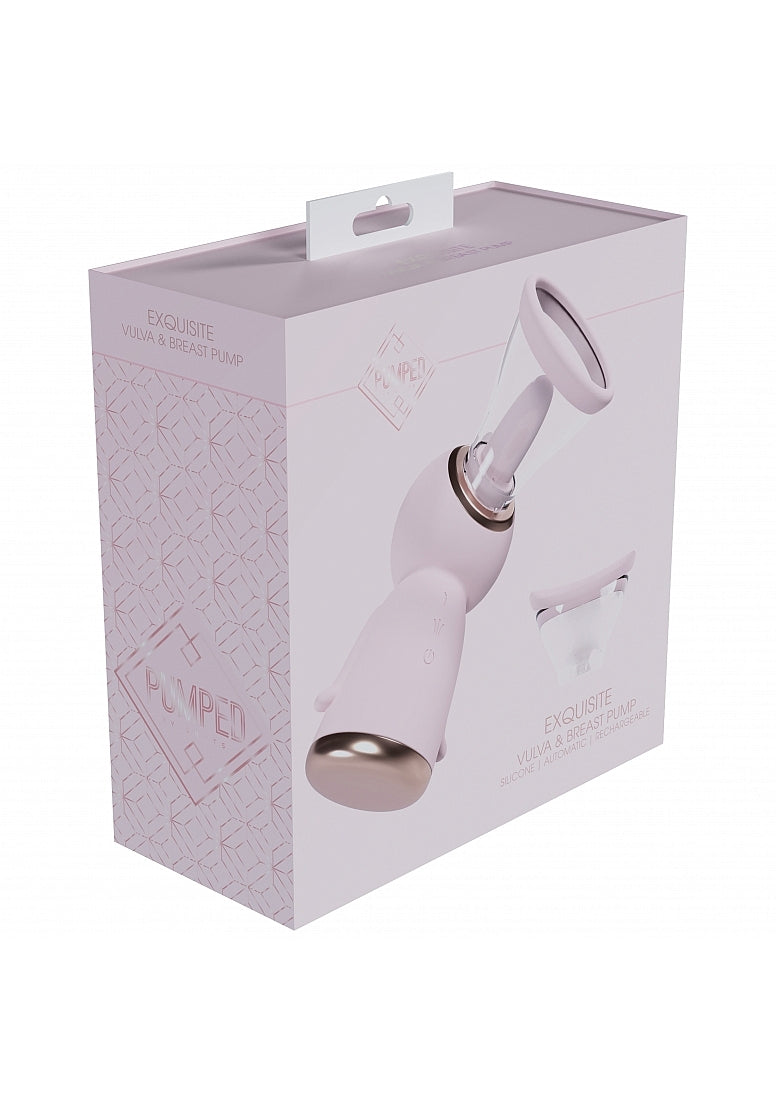 Shots Pumped Exquisite Automatic Silicone Vulva & Breast Pump - Breast and Nipple Toys