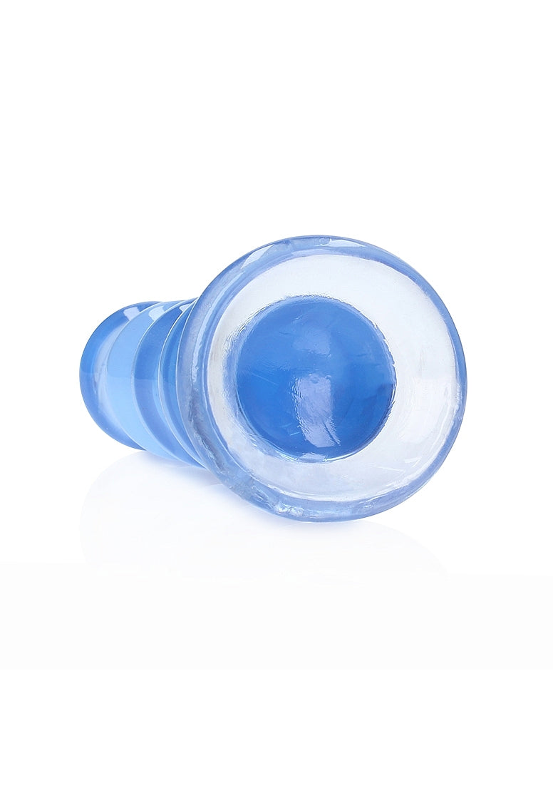 Realrock Crystal Clear 5.5 Inch Curvy Dildo/Plug - - Anal Dildos