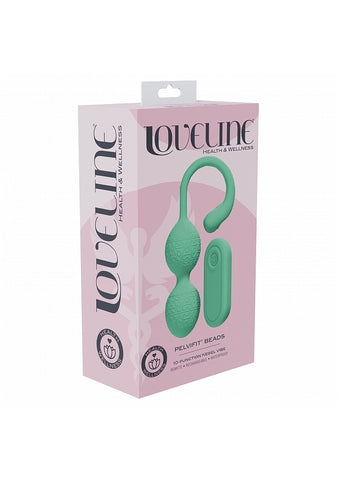 Shots Loveline PelviFit Beads 10 Speed Kegel Vibrator - Love Eggs and Kegel Exercisers
