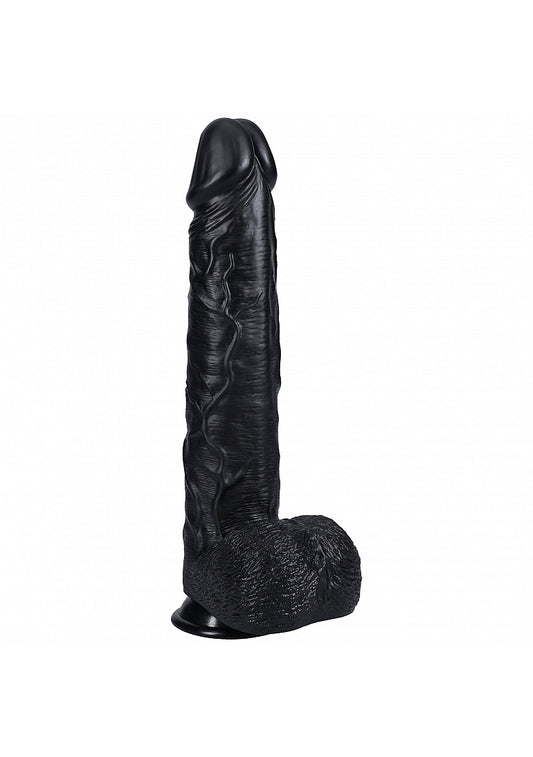 Realrock Ultra Realistic Extra Large Dildo With Balls 33cm - Realistic Dildos