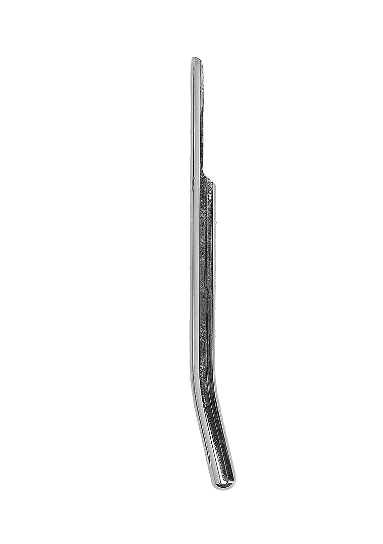 Shots Urethral Sounding Stainless Steel Dilator Black - 12MM - Urethral Sounds