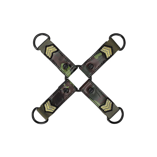 Shots Toys Army Theme Bondage Hogtie Connector - Cuffs And Restraints