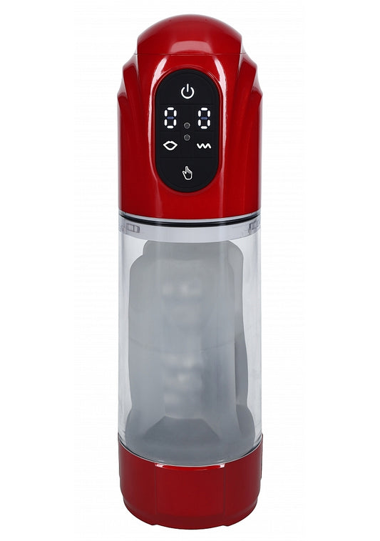 Shots PUMPED TechnoThrust Automatic Masturbator Pump - Masturbators and Strokers