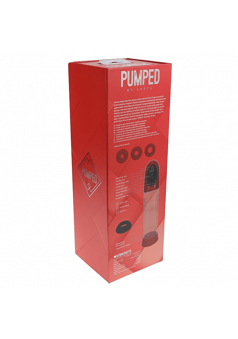 Shots PUMPED CyberPulse Automatic Waterproof Penis Pump - Penis Pumps And Stretchers