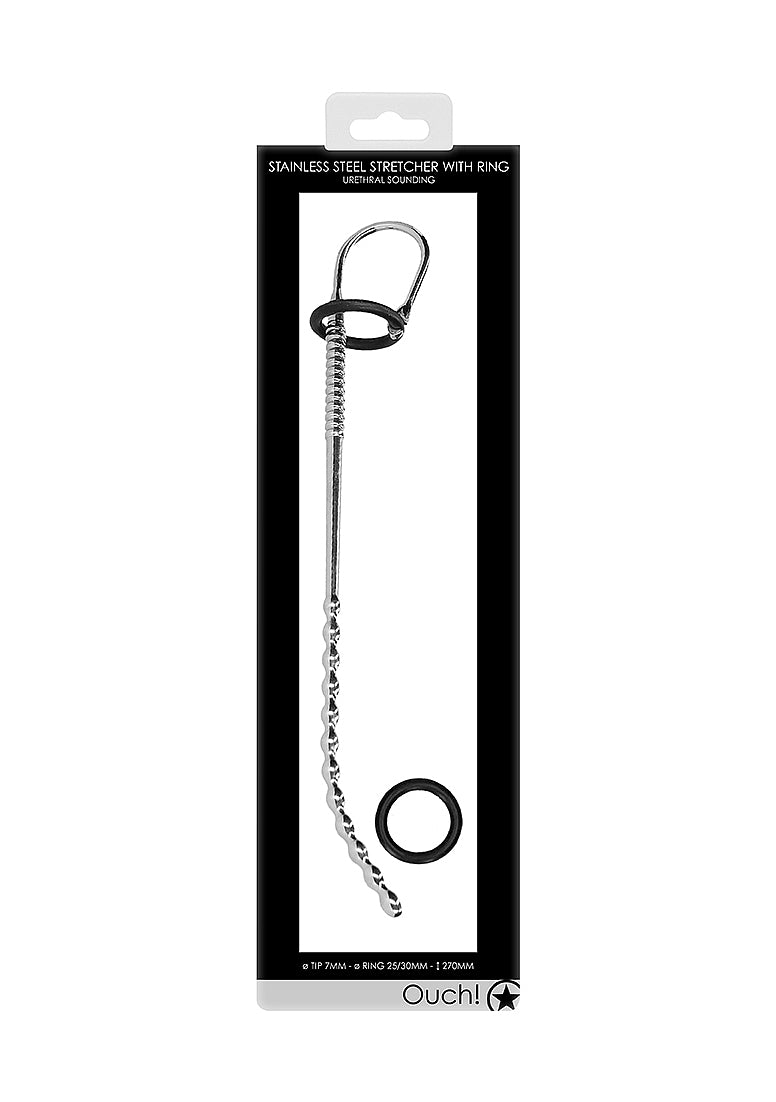 Shots Urethral Sounding Stainless Steel Stretcher - - Urethral Sounds
