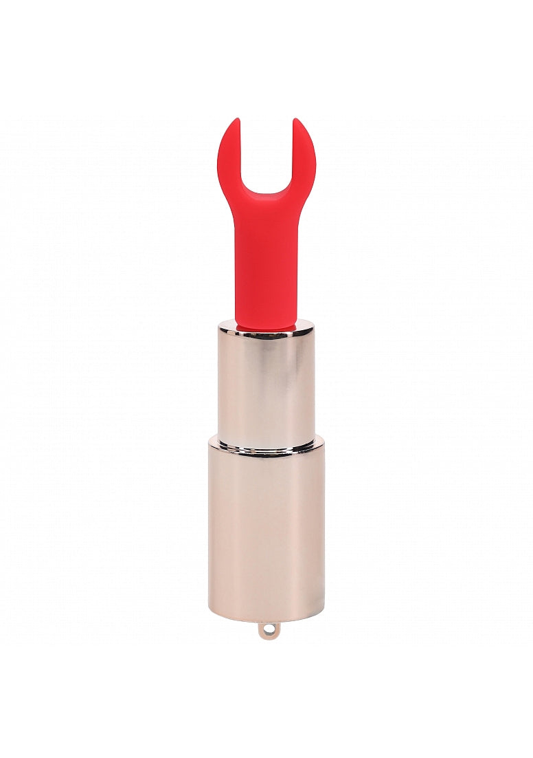 Shots Loveline Sparkle 10 Functions Lipstick Vibrator - - Personal Massagers