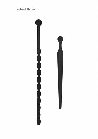 Shots Toys Silicone Urethral Beginners Plug Set 34 g - Urethral Sounds