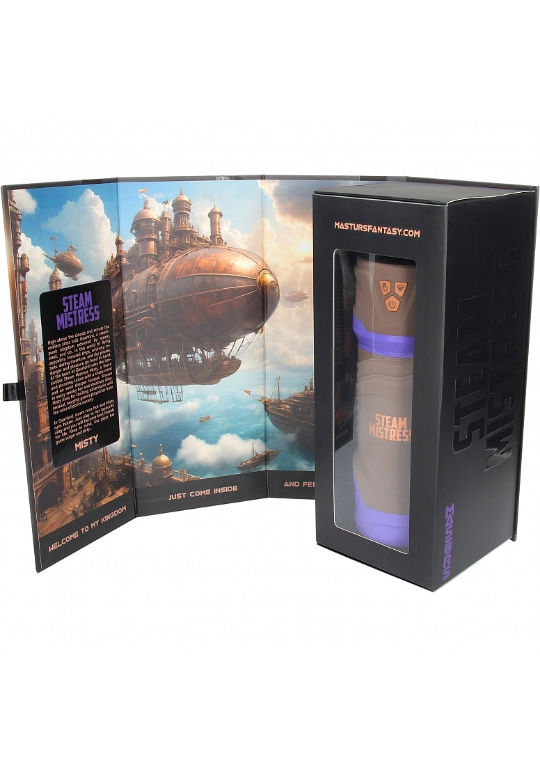 Shots Masturs Misty Steam Mistress Multi Function Masturbator - - Masturbators and Strokers