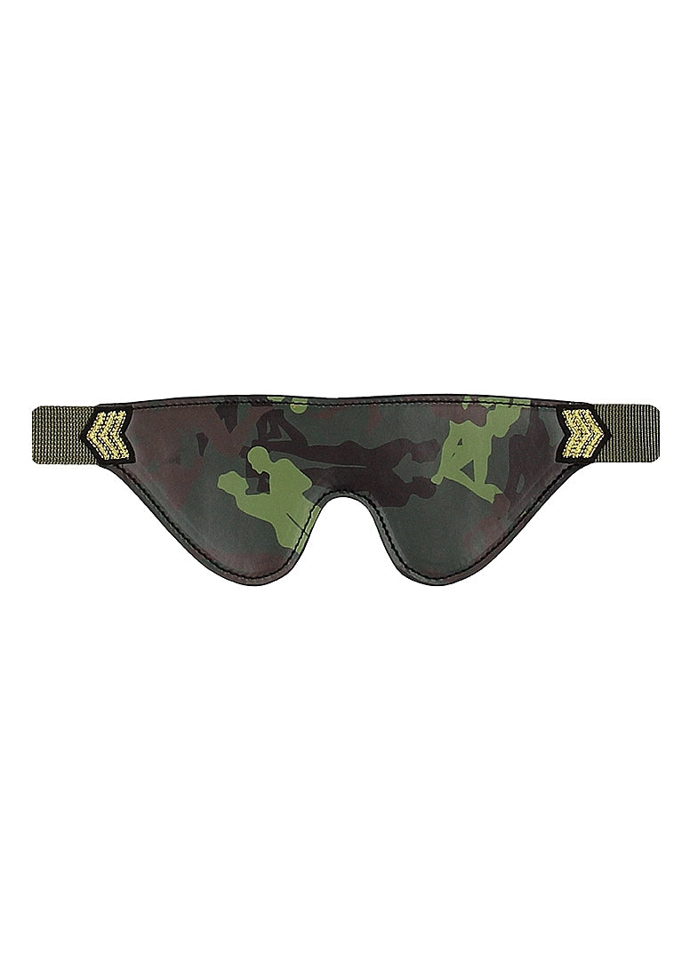 Shots Toys Army Theme BDSM Play Eye Mask - - Masks And Blindfolds