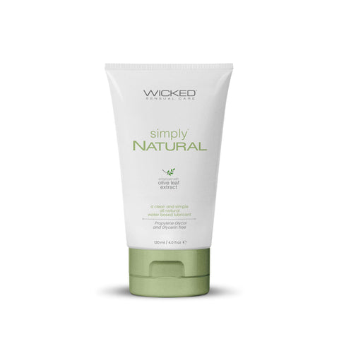 Simply Natural Water Based Lubricant by Wicked Sensual Care