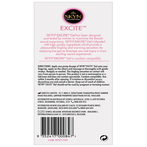 Skyn Excite Gel For Her - Water Based Lubes