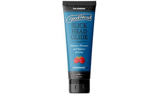 Doc Johnson GoodHead Slick Head Glide Strawberry 113g - Water Based Lubes