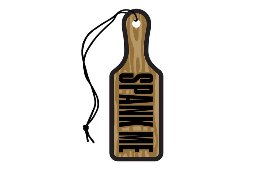 Wood Rocket Spank Me Paddle Air Freshener - Party Gifts and Novelties