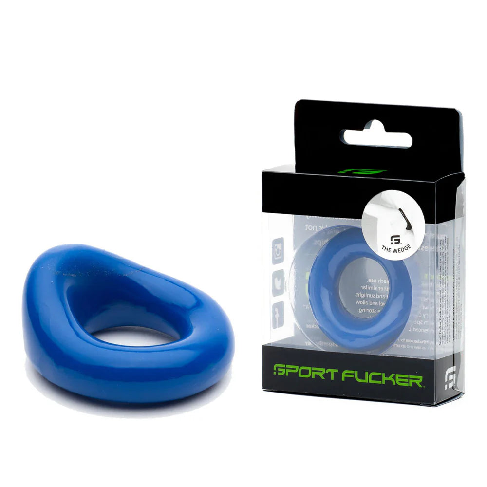 Sport Fucker Wedge Stretchy Cock Ring - - Cock Rings