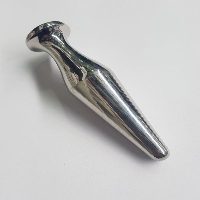 Steel Uberkinky Sphere Butt Plug - - Steel Sex Toys