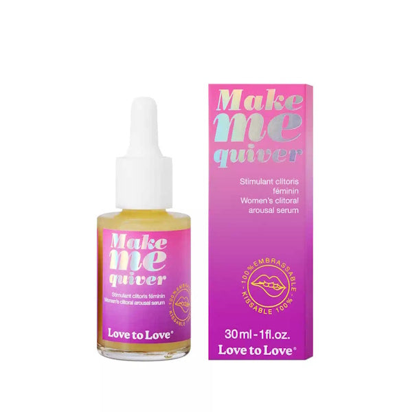 LOVE TO LOVE Make Me Quiver Womens Clitoral Arousal Serum - - Massage Oils and Lubricants