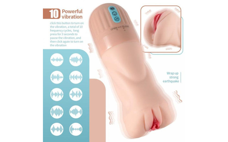 Xise Suctroker Dual Density Vaginal Masturbator V2.0 - Masturbators and Strokers