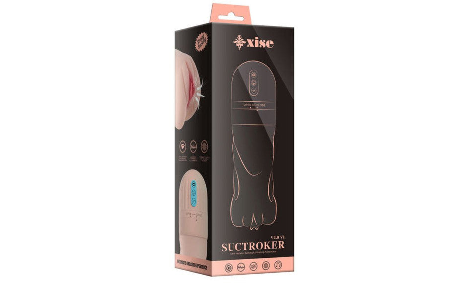 Xise Suctroker Dual Density Vaginal Masturbator V2.0 - Masturbators and Strokers