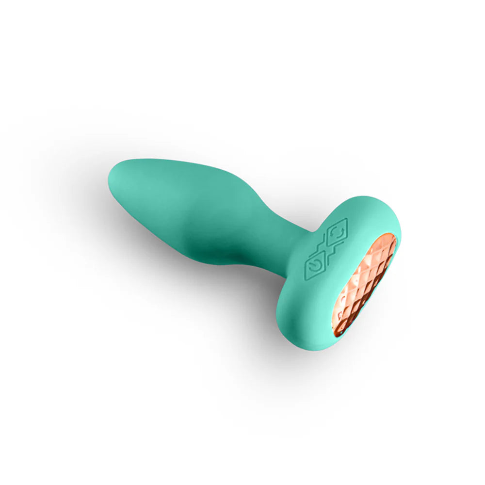 Techno Prism Butt Plug with App Control - - Anal Vibrators