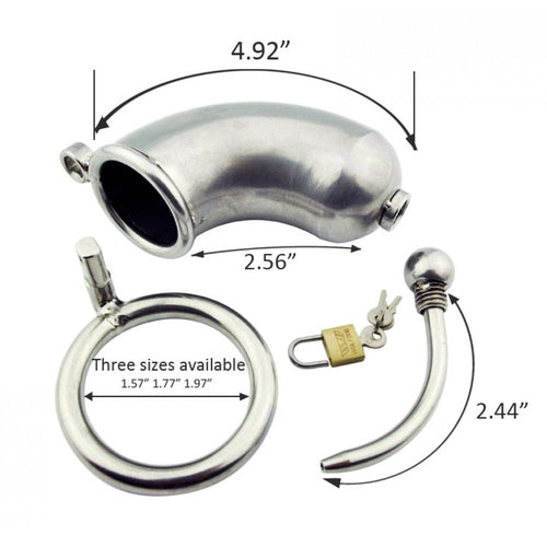 Tin Man Cock Cage - - Male Chastity