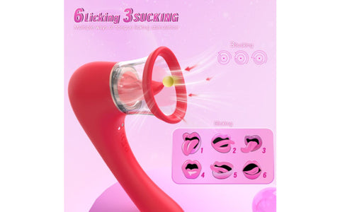 S-Hande Trumpet 3-in-1 Sucking Licking Vibrating Stimulator - Clit Ticklers and Pulsators
