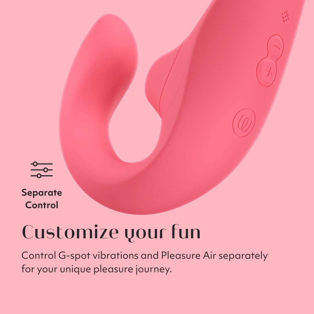Womanizer Blend Pleasure Air Rabbit Vibrator - - Rabbit Vibrators