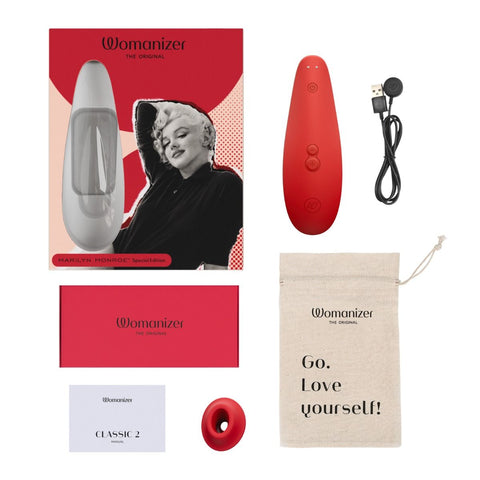 Womanizer Marilyn Monroe Classic 2 Clit Stimulator - Clit Ticklers and Pulsators