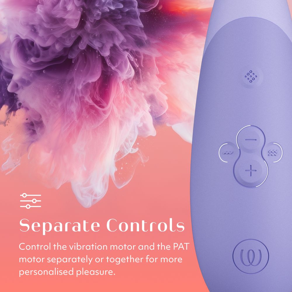 Womanizer Enhance Pleasure Air Clitoral Vibrator - - Clit Ticklers and Pulsators